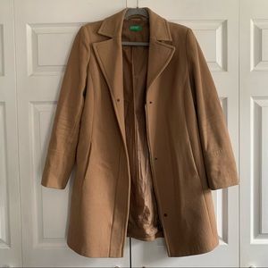 Benetton Tan Trench Coat